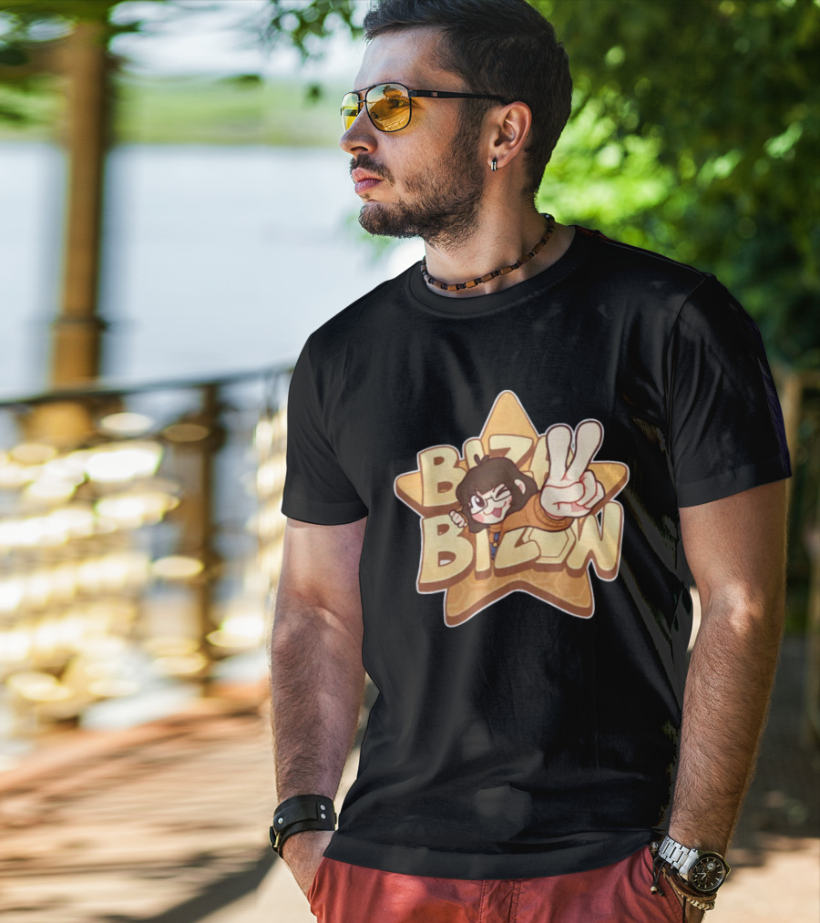 Bizabizow Supah Star Victory Pose T-Shirt