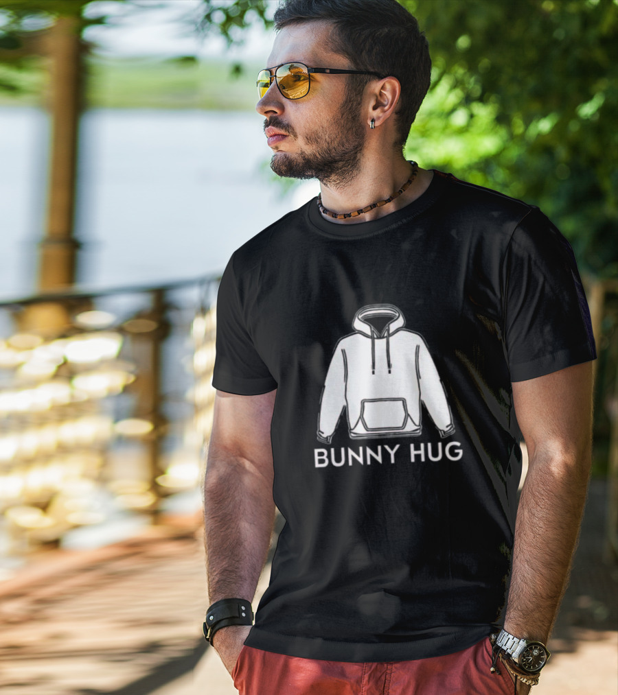 Bunny Hug Hoodie Kanga Pocket Jumper T-Shirt