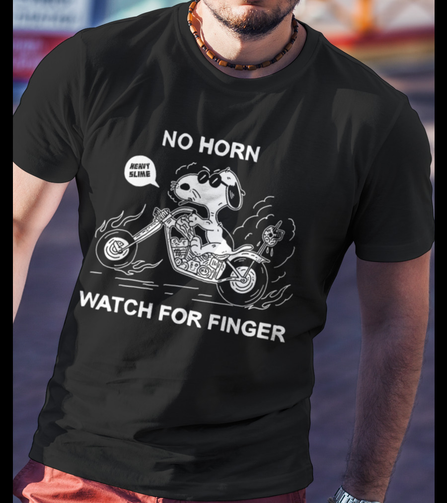 No Horn Watch For Finger Heavy Slime T-Shirt