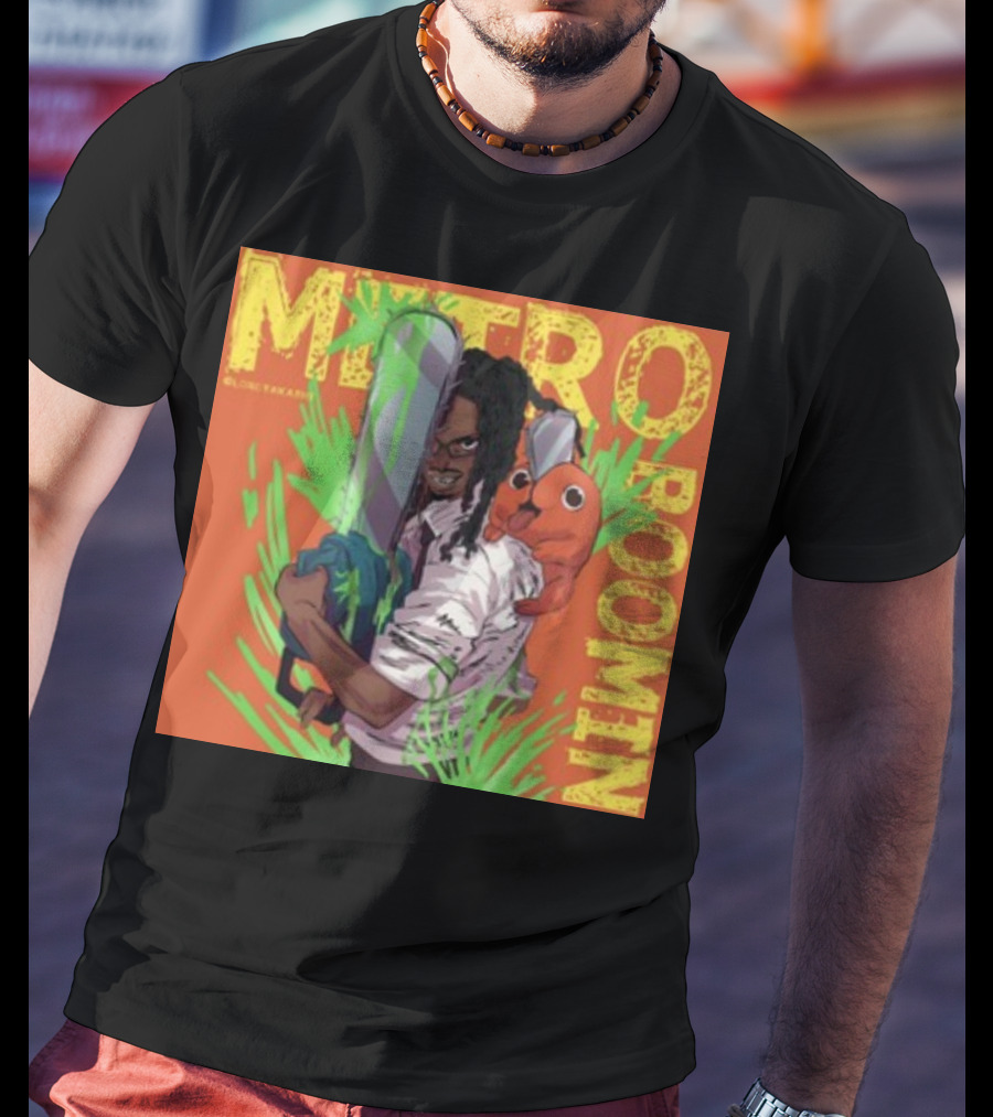 Metro Boomin Lordtakashi Chainsaw Character And Creature T-Shirt