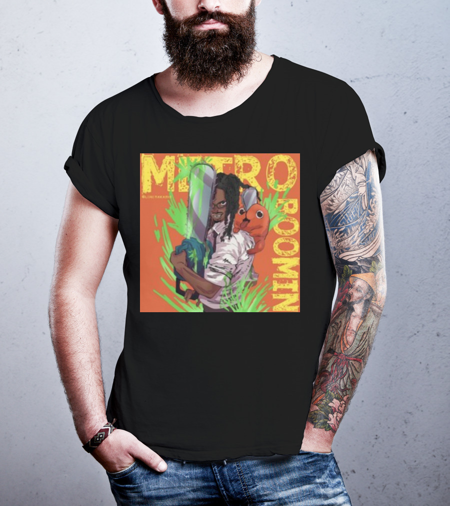 Metro Boomin Lordtakashi Chainsaw Character And Creature T-Shirt