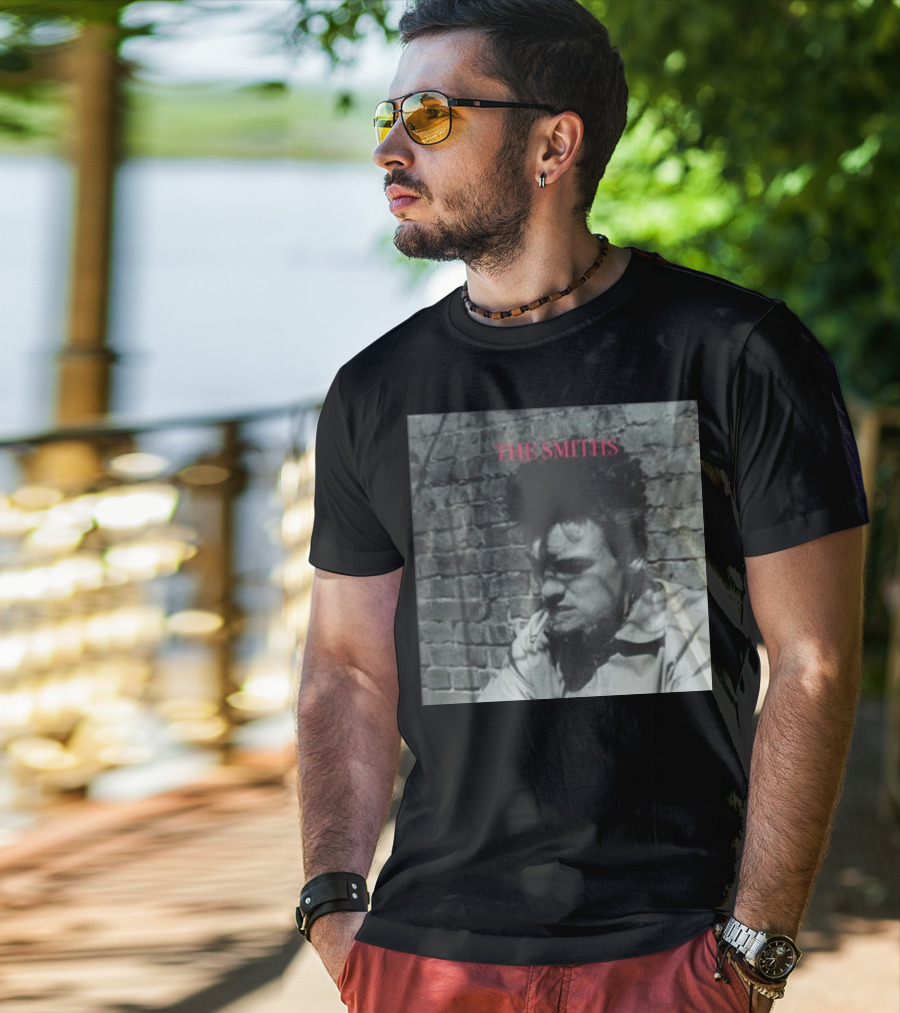 Young Tarkovsky The Smiths Brick Wall Cigarette T-Shirt