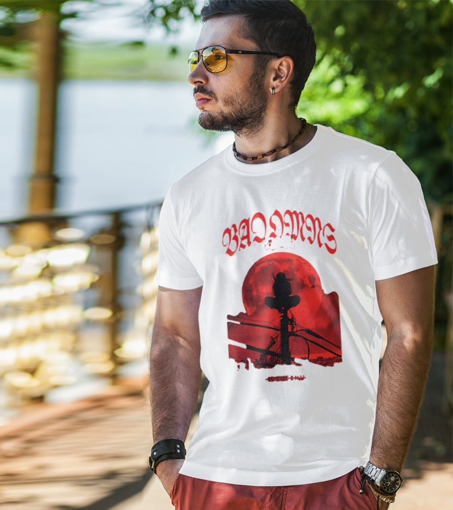 Bad Omens Blood Moon Electric Pole T-Shirt
