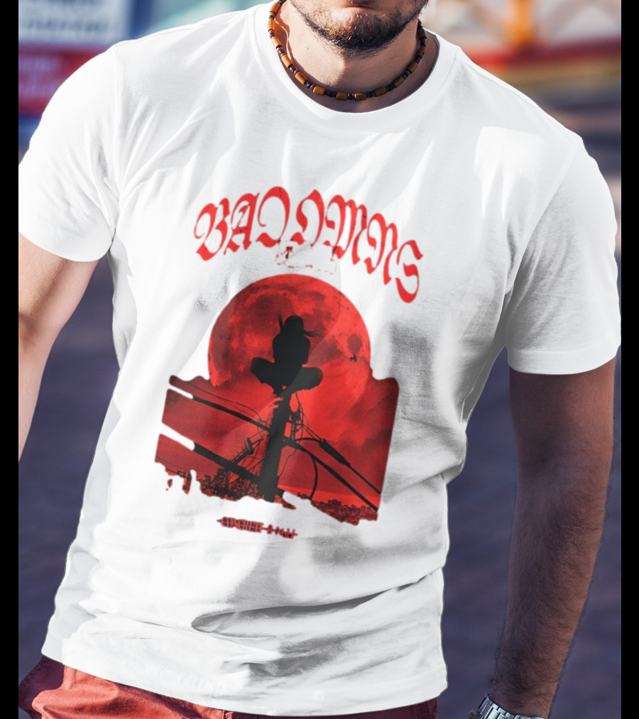 Bad Omens Blood Moon Electric Pole T-Shirt