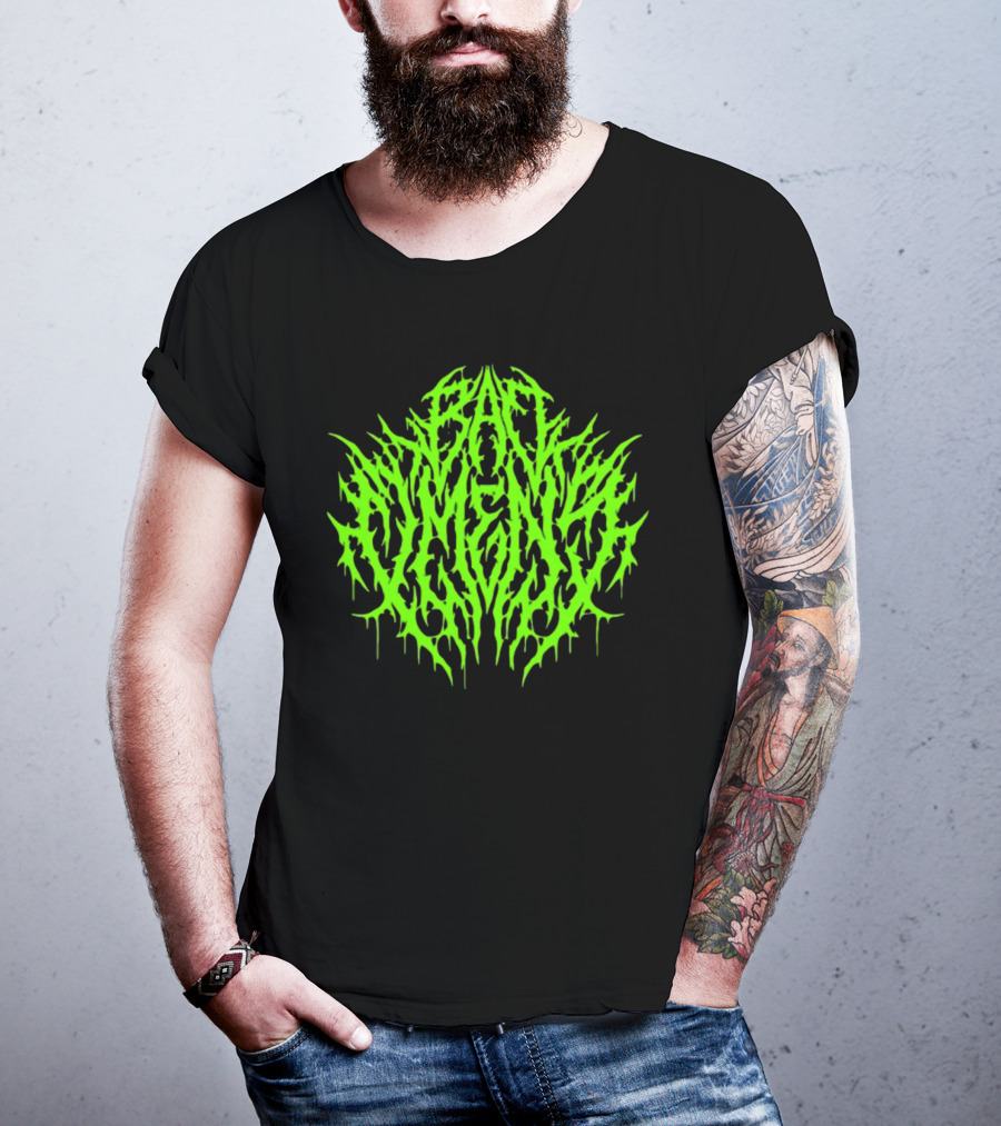 Bad Omens Green Dripping Metal T-Shirt