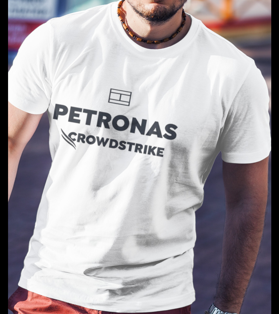 Petronas Crowdstrike Black New T-Shirt
