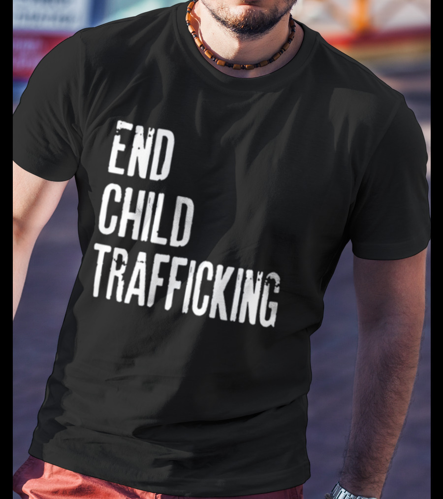 Irishpeachdesigns End Child Trafficking T-Shirt