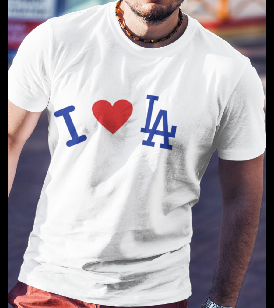 Madhappy X Dodgers I Love LA T-Shirt