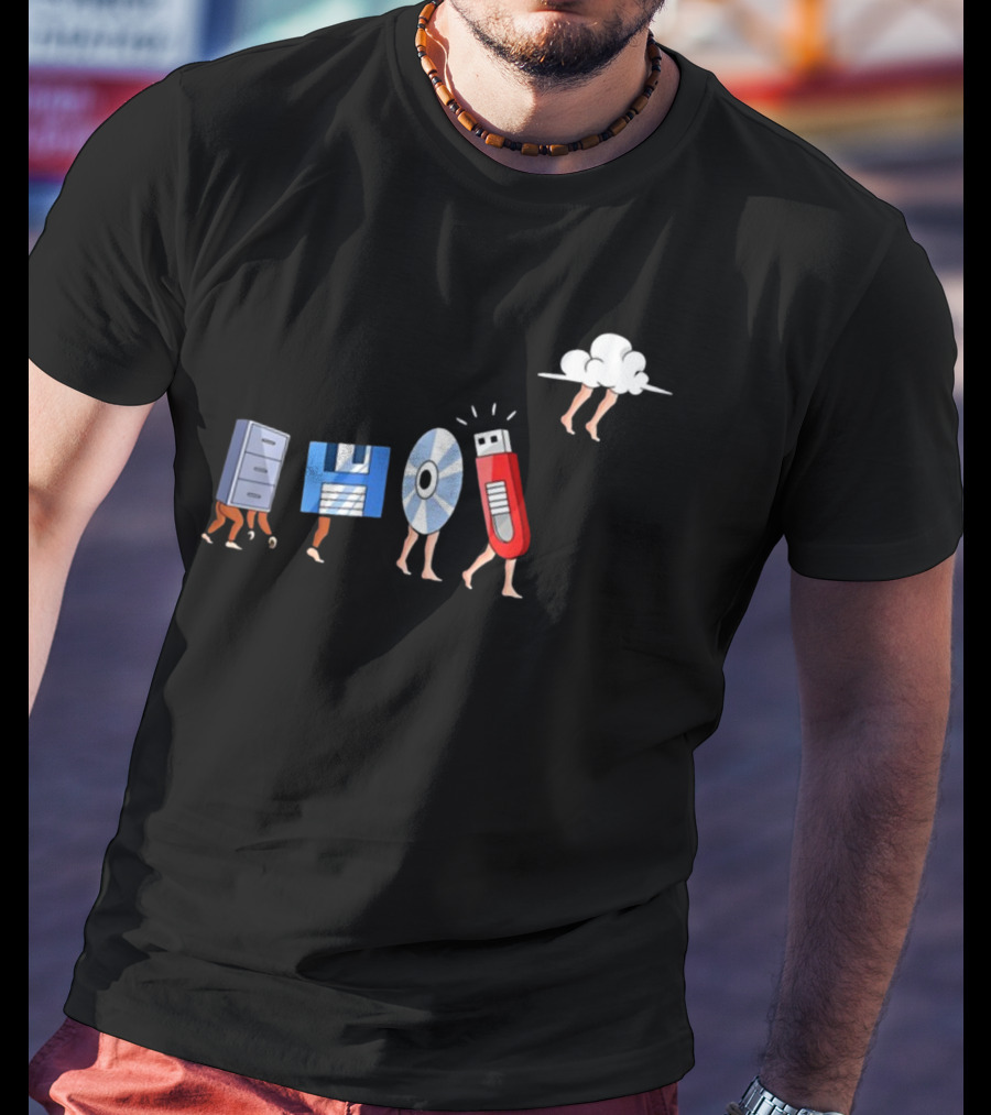 Computer Engineering Evolution Funny Geek Engineer Software T-Shirt