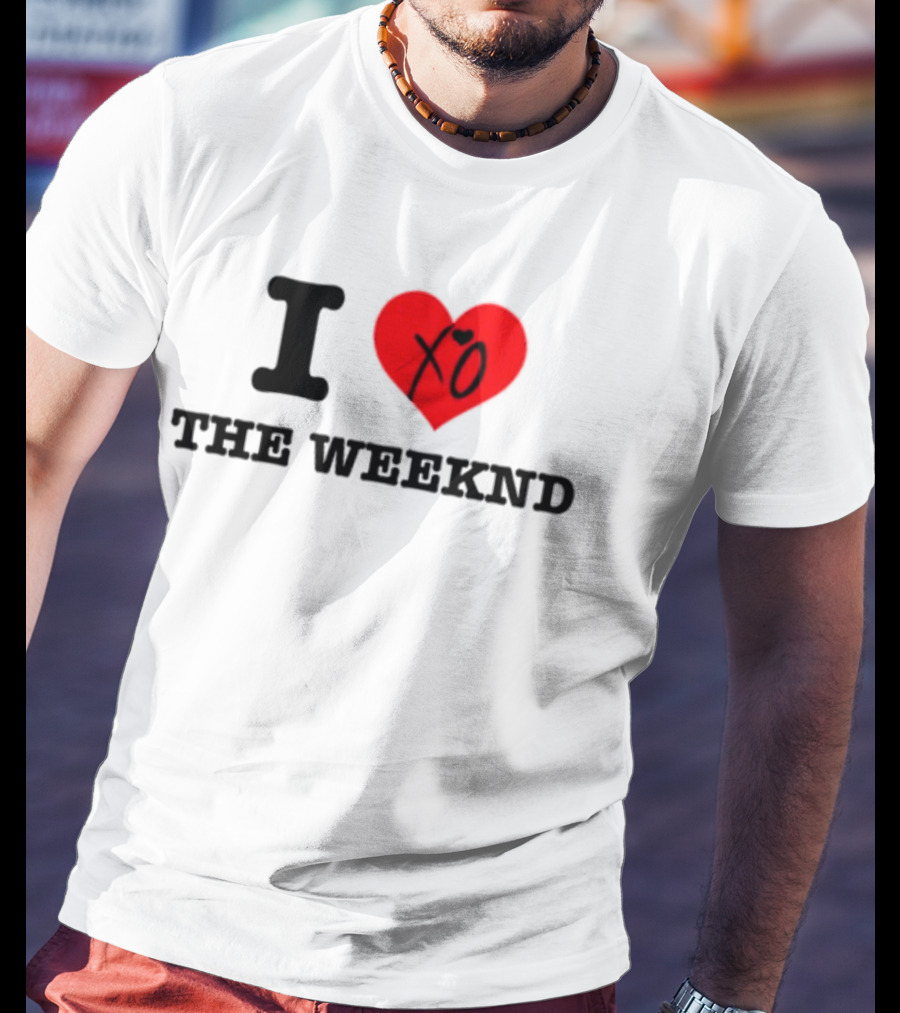 Hoesforclothes I Heart XO The Weeknd T-Shirt