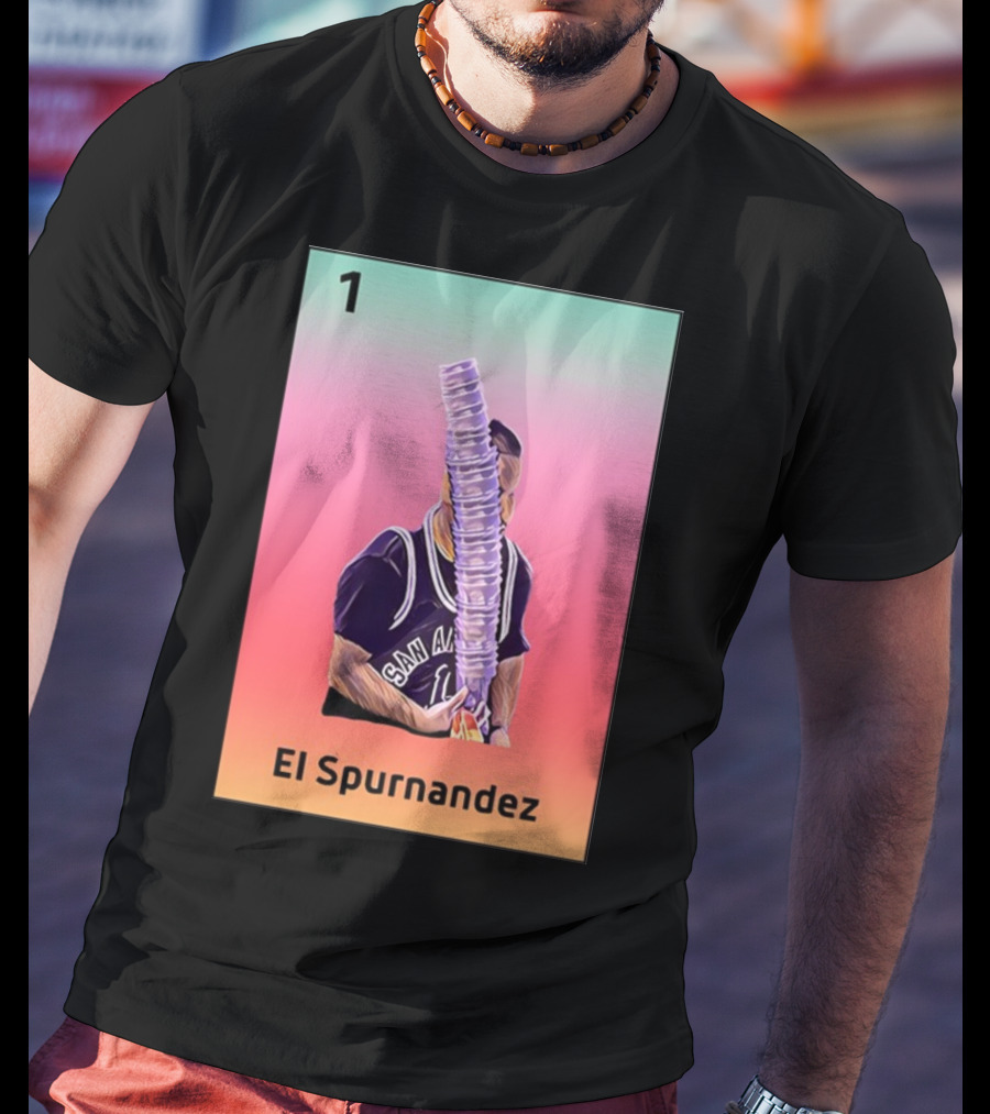1 San Antonio El Spurnandez Bexar County Social Niosa T-Shirt