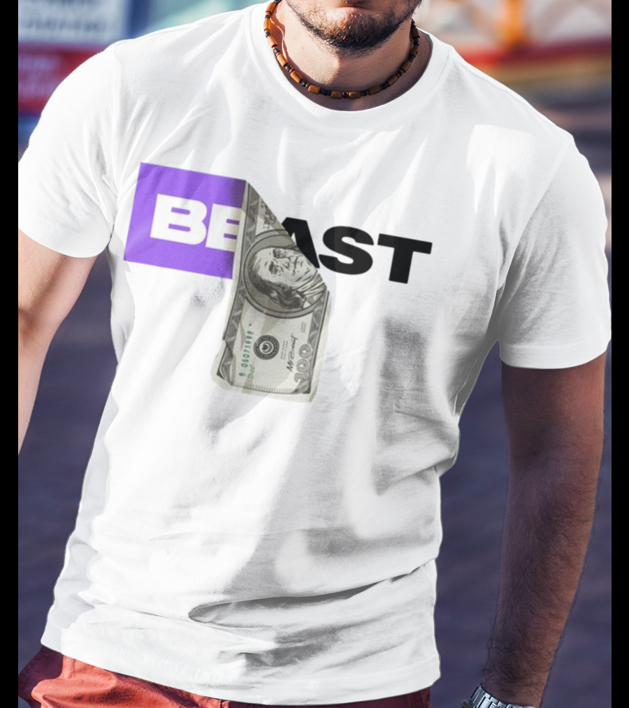 BEAST Purple Bill Dollar T-Shirt