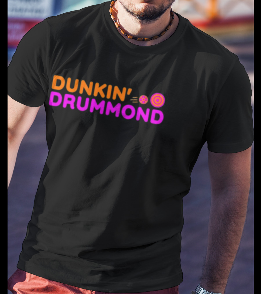 Earp Division Expo Dunkin' Drummond Coffee And Donut Basketball T-Shirt