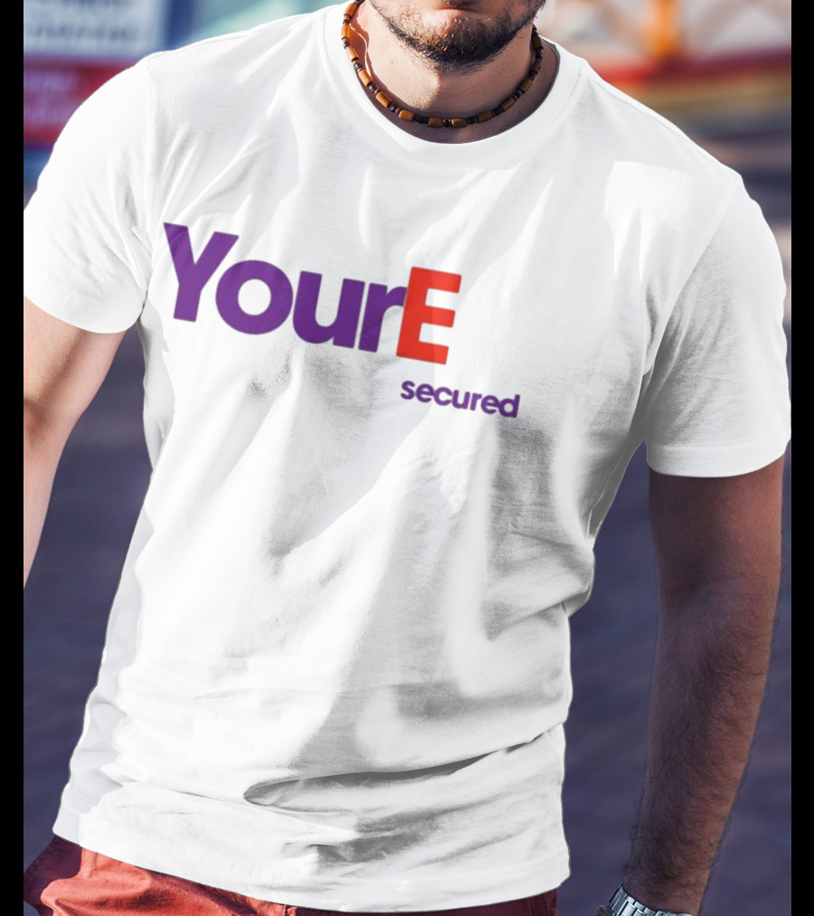 YourE Secured Letterplay T-Shirt