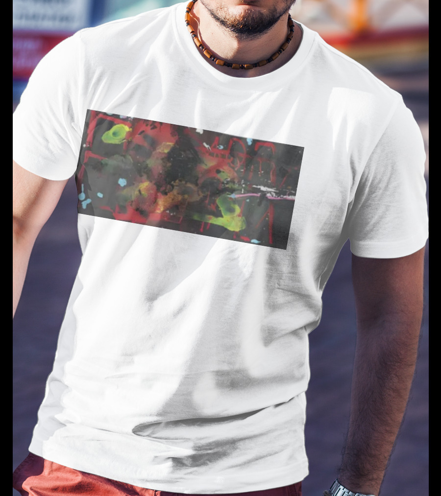 Arca1000000 7Ss Abstract Vibrant Color Display T-Shirt