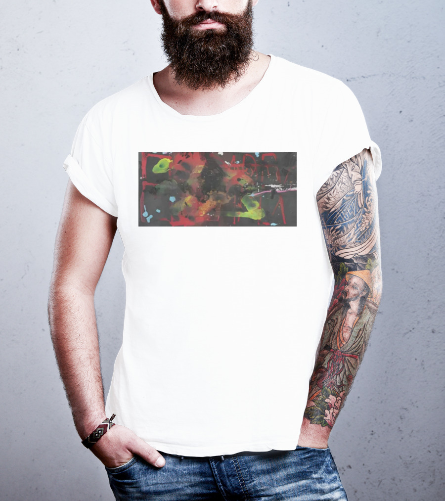 Arca1000000 7Ss Abstract Vibrant Color Display T-Shirt