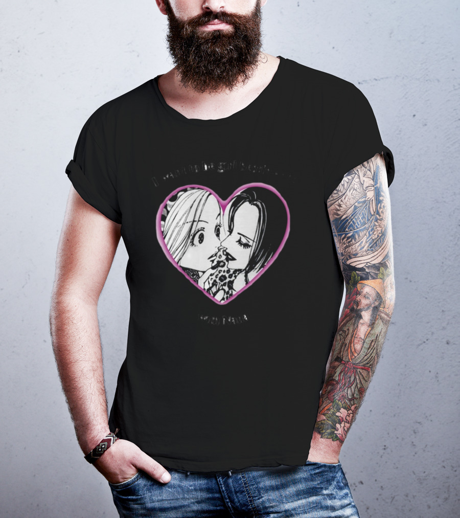 I Want To Be Girl Bestfriends With Nana Manga Heart T-Shirt