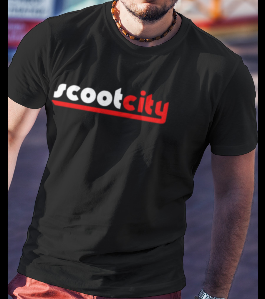 Scootcity Urban Style Retro Scooter Vibes T-Shirt