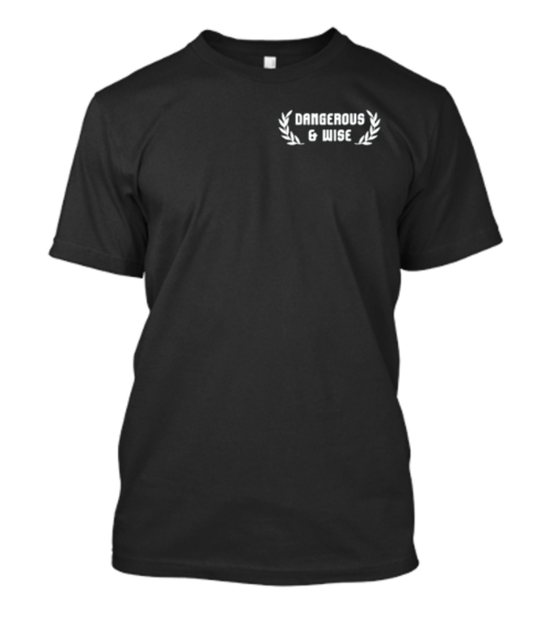 Dominusinvictus Dangerous And Wise Peace Laurel Emblem T-Shirt