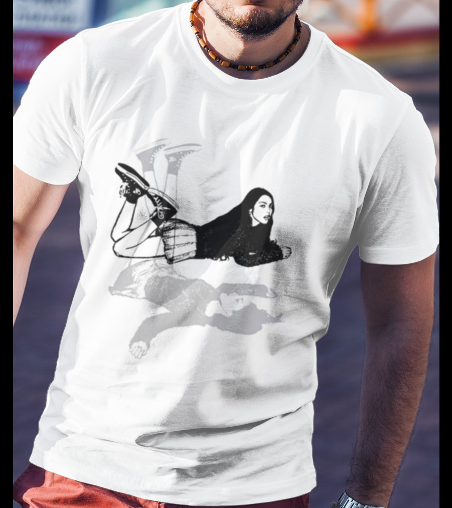 Oliviarodrigo Guts Album Art Floating Figure With Black Outfit And Boots T-Shirt