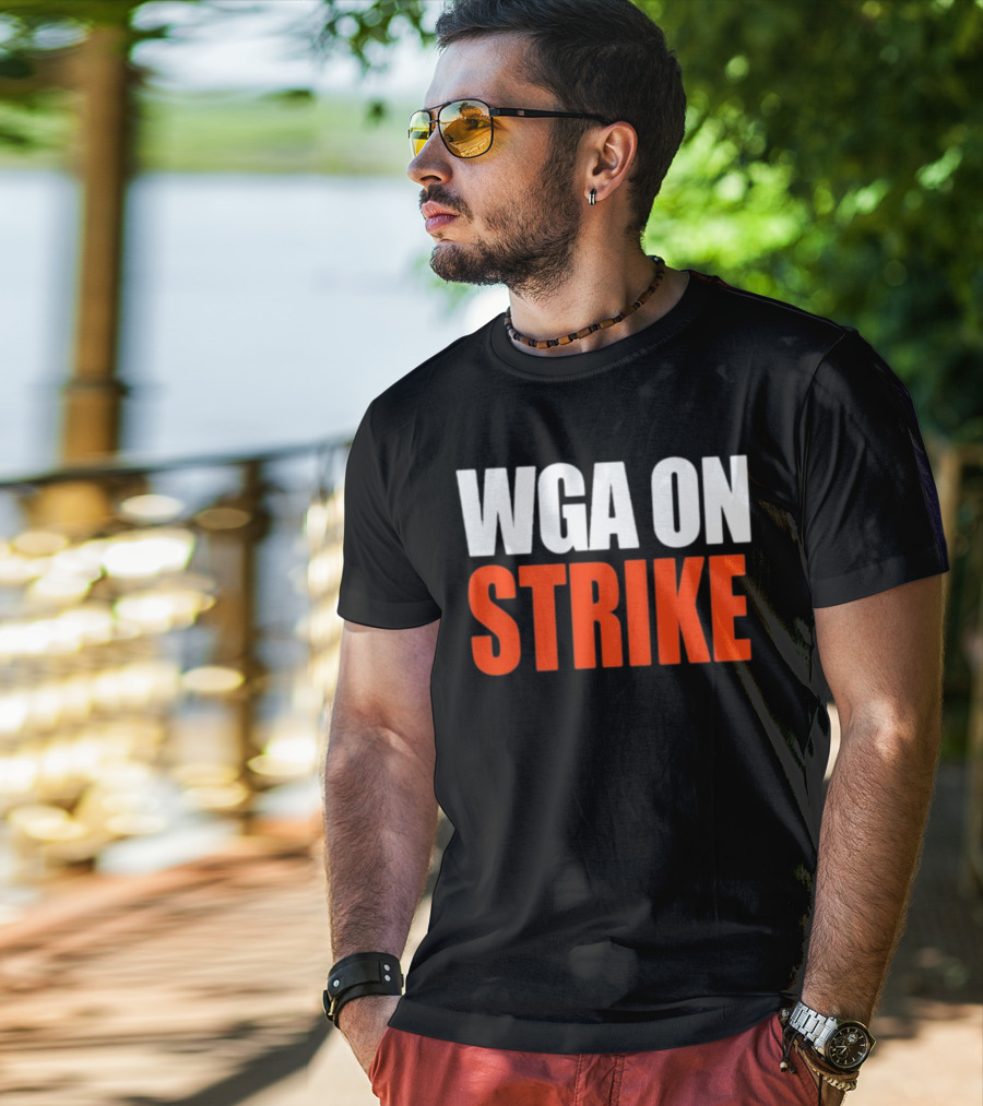 WGA On Strike Thatbilloakley Protest Movement T-Shirt