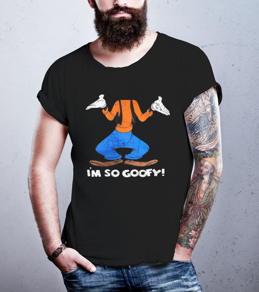 I'm So Goofy Classic Cartoon Character Missing Head T-Shirt