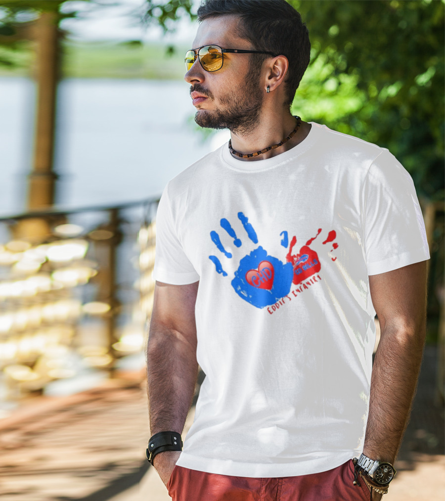 CHD Heart Go Bills Eddie's Infantry T-Shirt