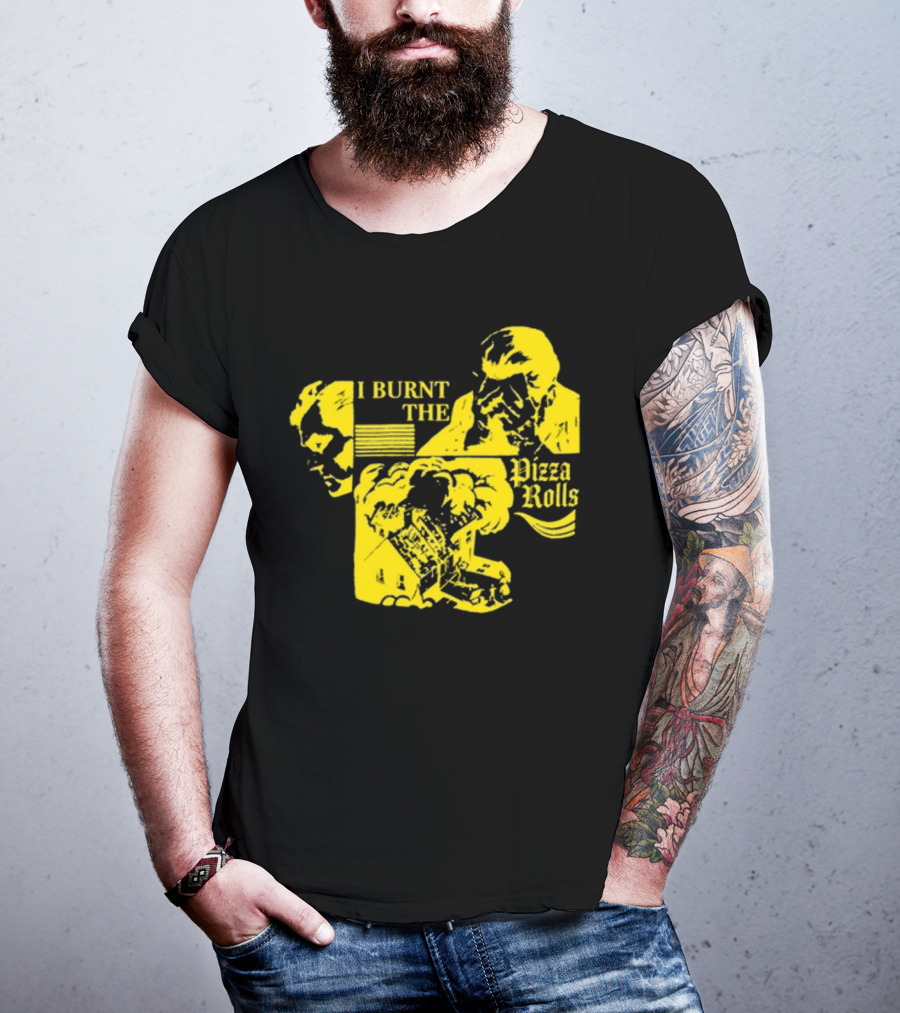 Freddytylerpaul I Burnt The Pizza Rolls Retro Comic T-Shirt