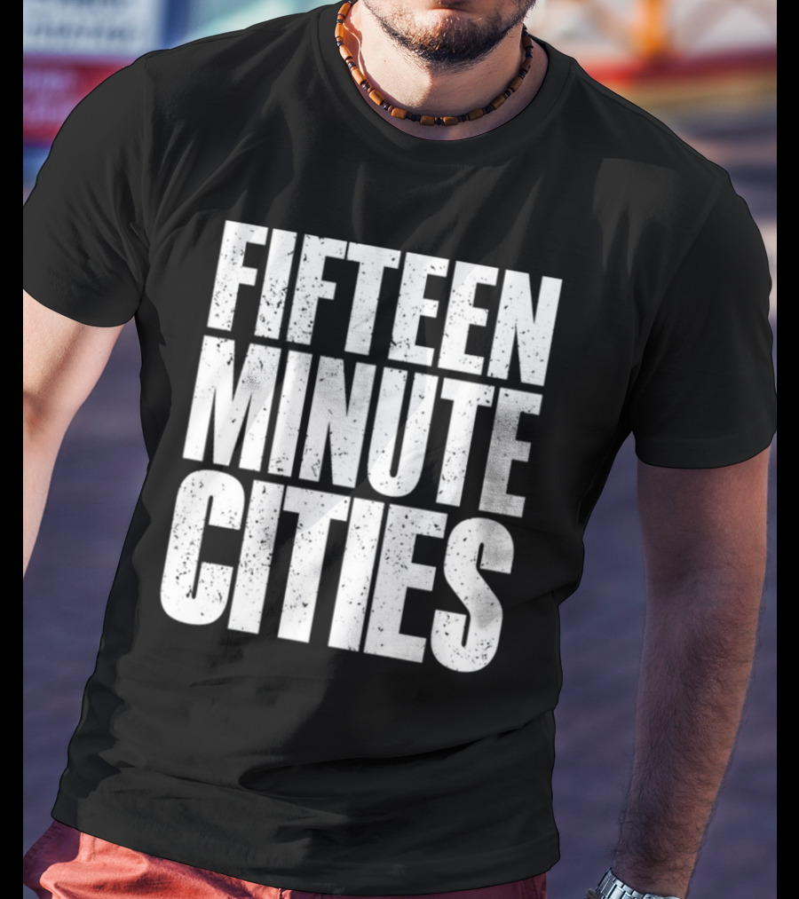 Fifteen Minute Cities Urban Planning Concept T-Shirt