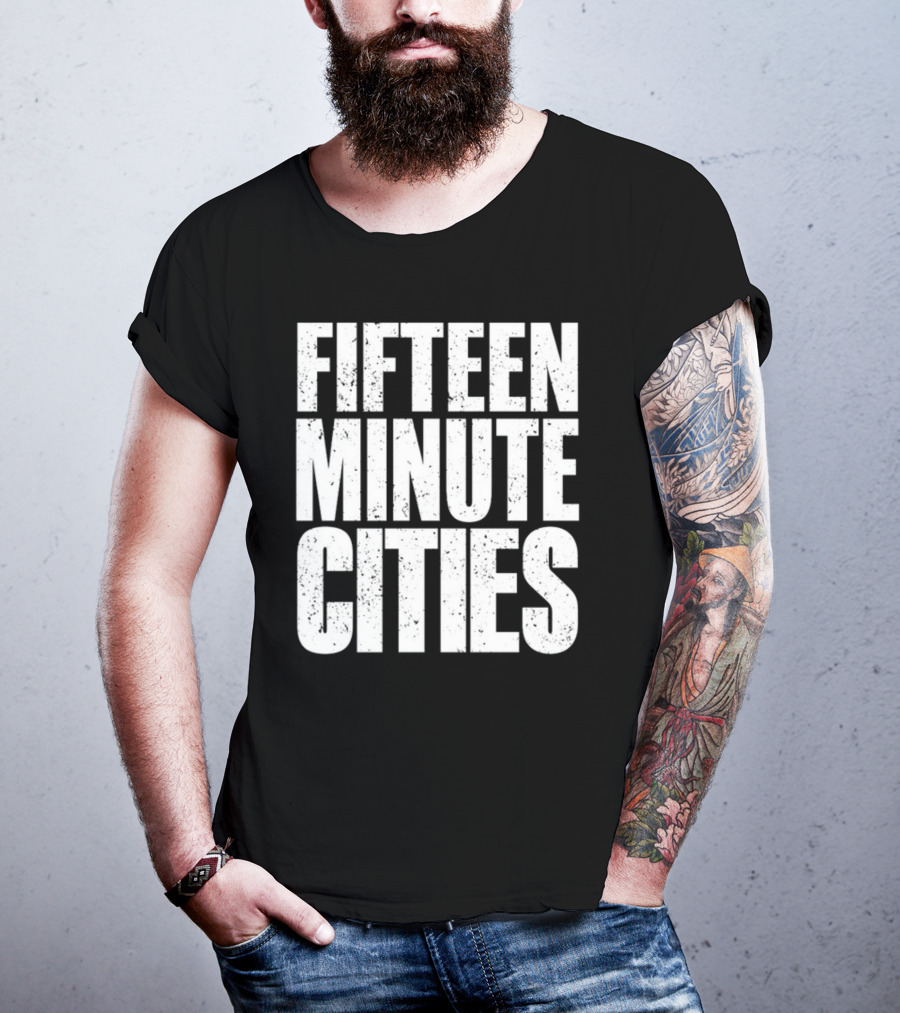 Fifteen Minute Cities Urban Planning Concept T-Shirt
