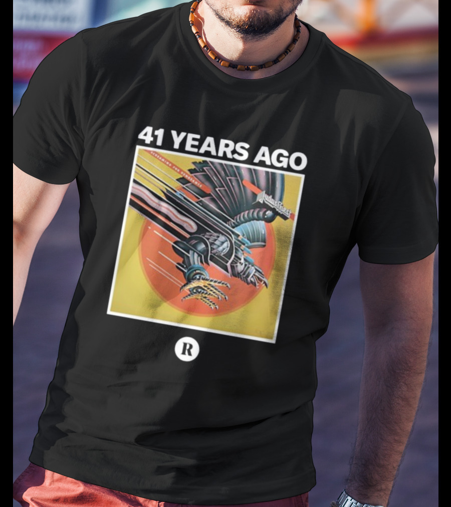 41 Years Ago Judas Priest Screaming For Vengeance Album T-Shirt