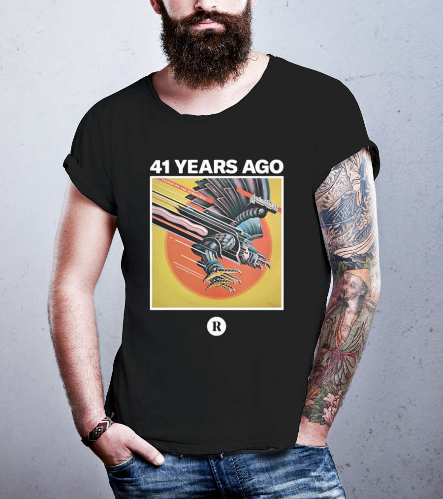 41 Years Ago Judas Priest Screaming For Vengeance Album T-Shirt