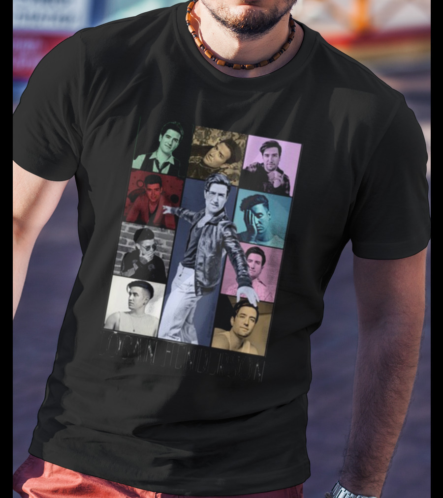 Lo'gan Henderson Multicolor Portrait Collage T-Shirt