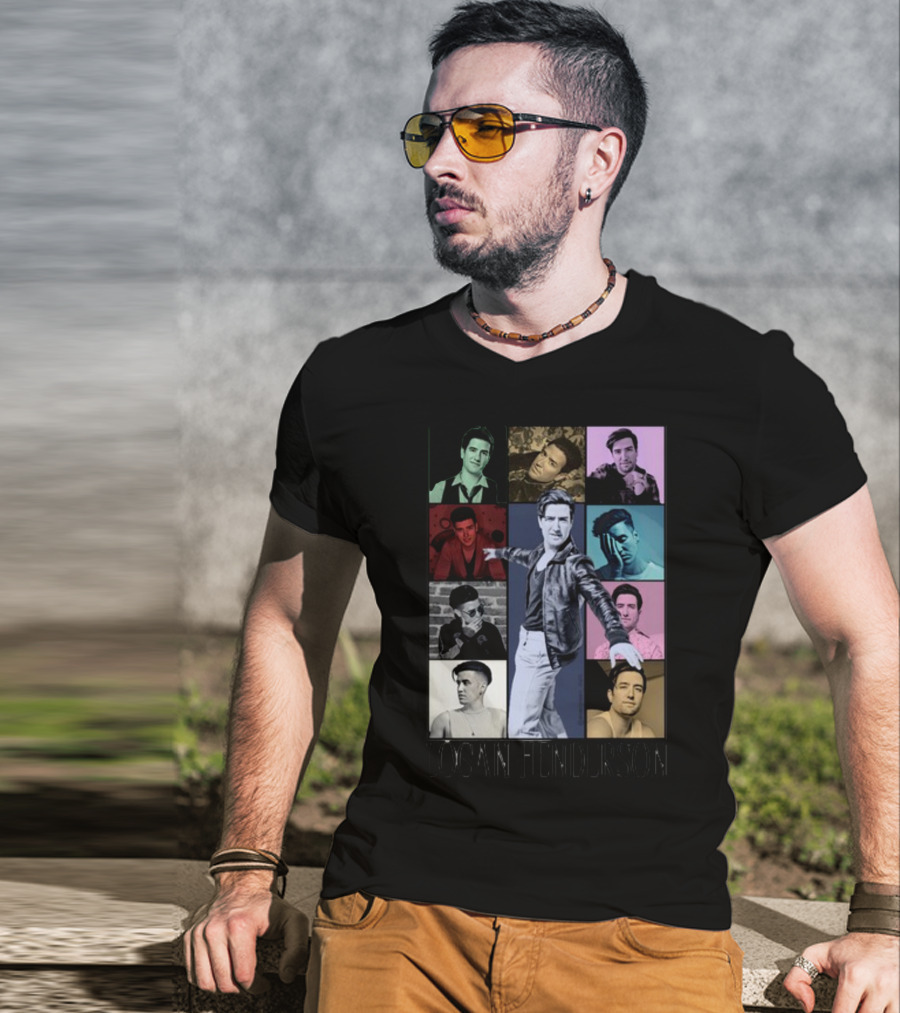 Lo'gan Henderson Multicolor Portrait Collage T-Shirt
