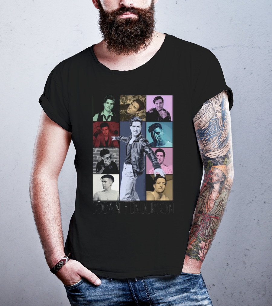 Lo'gan Henderson Multicolor Portrait Collage T-Shirt