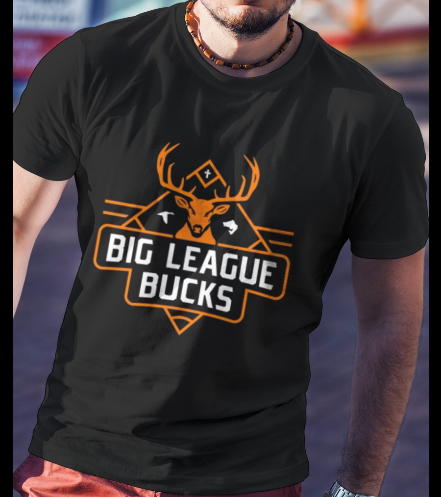 Big League Bucks Deer Antler T-Shirt
