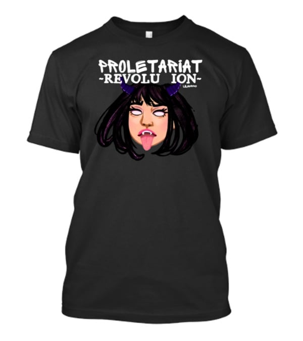 Proletariat Revolution Versusalliance Demon Girl T-Shirt