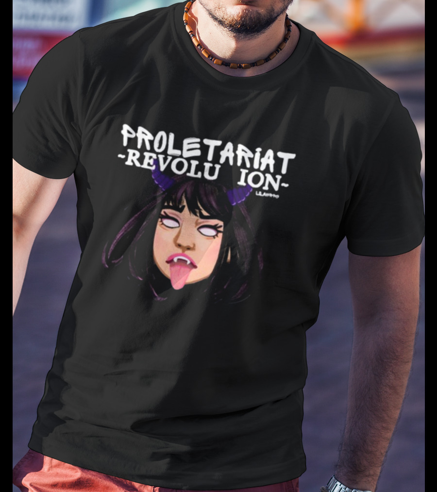 Proletariat Revolution Versusalliance Demon Girl T-Shirt