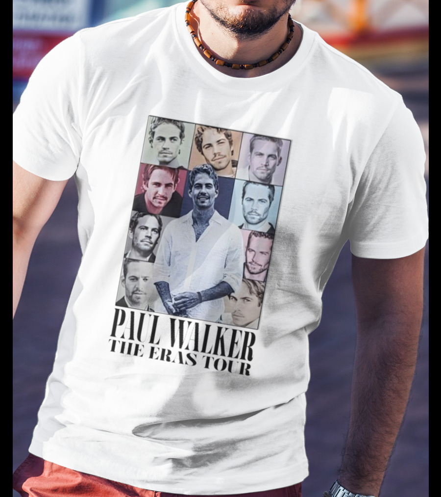 Paul Walker The Eras Tour T-Shirt