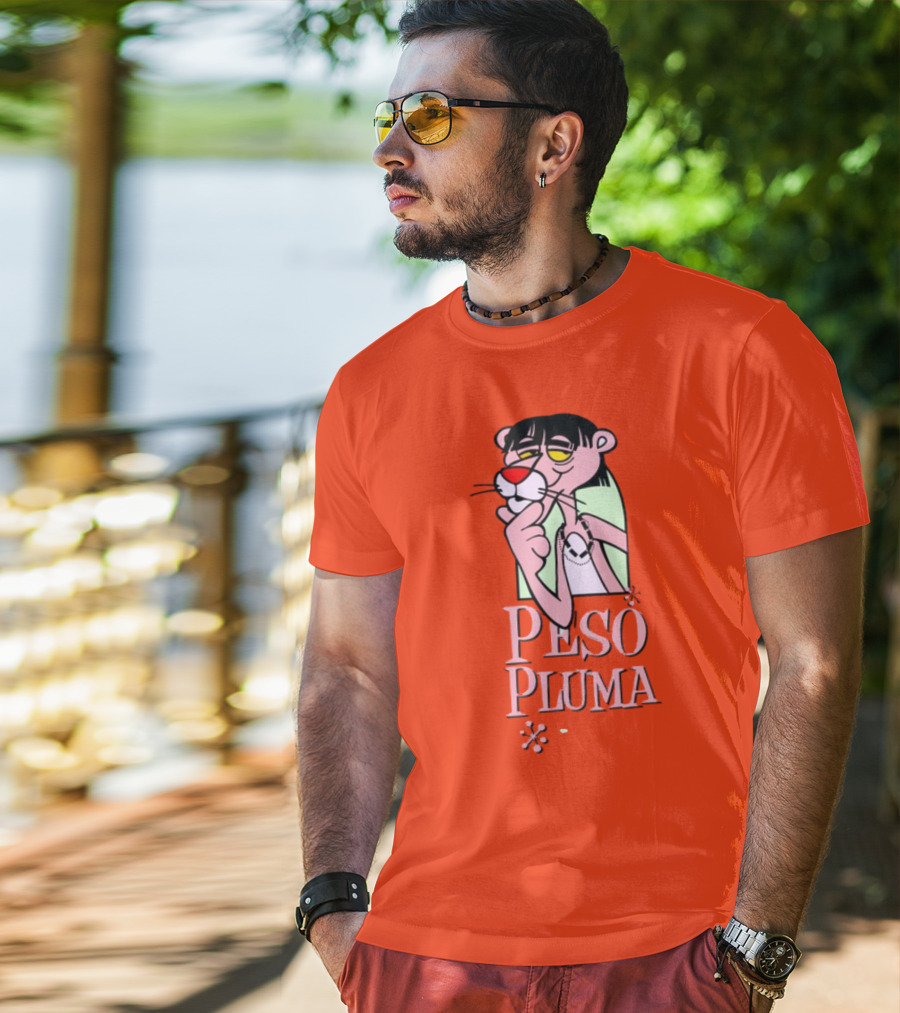 Peso Pluma July 19-20 23 Inglewood Calif Pink Panther T-Shirt