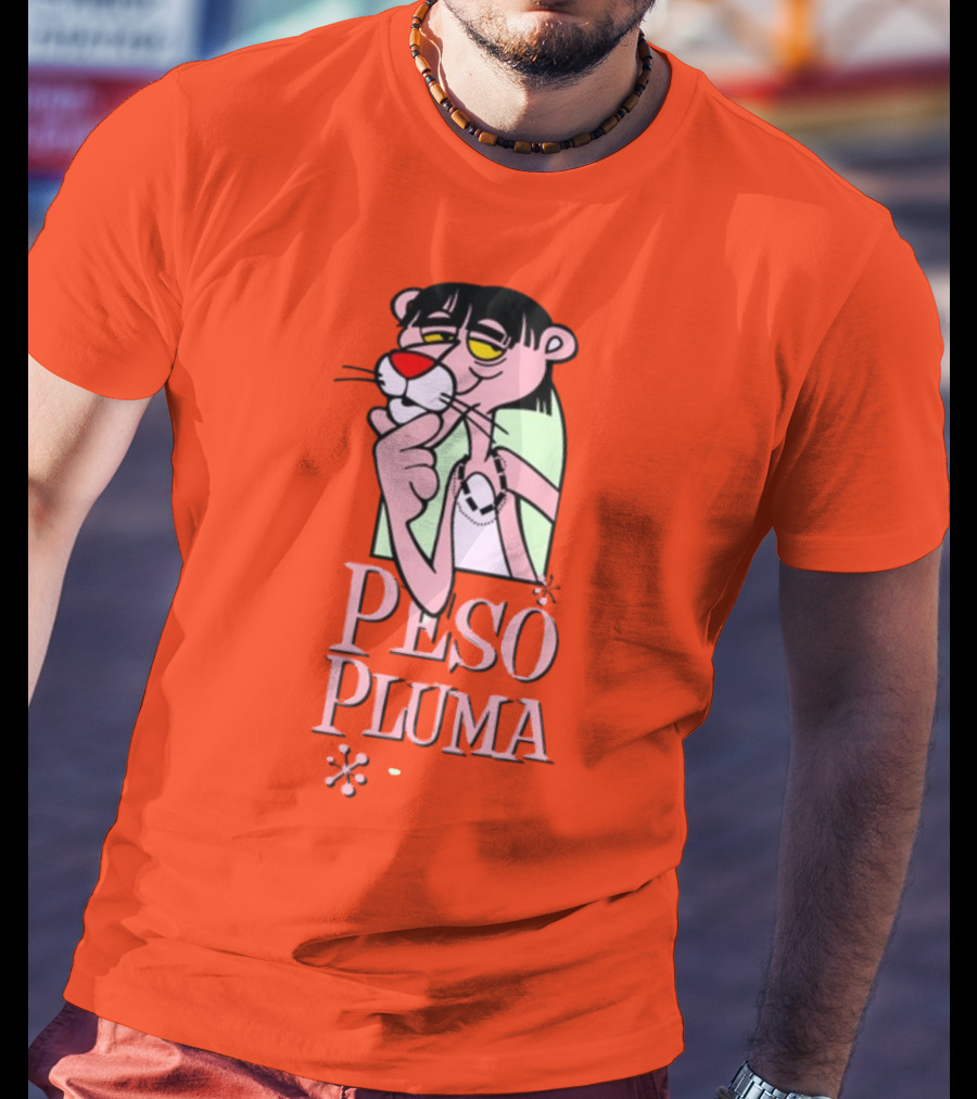 Peso Pluma July 19-20 23 Inglewood Calif Pink Panther T-Shirt