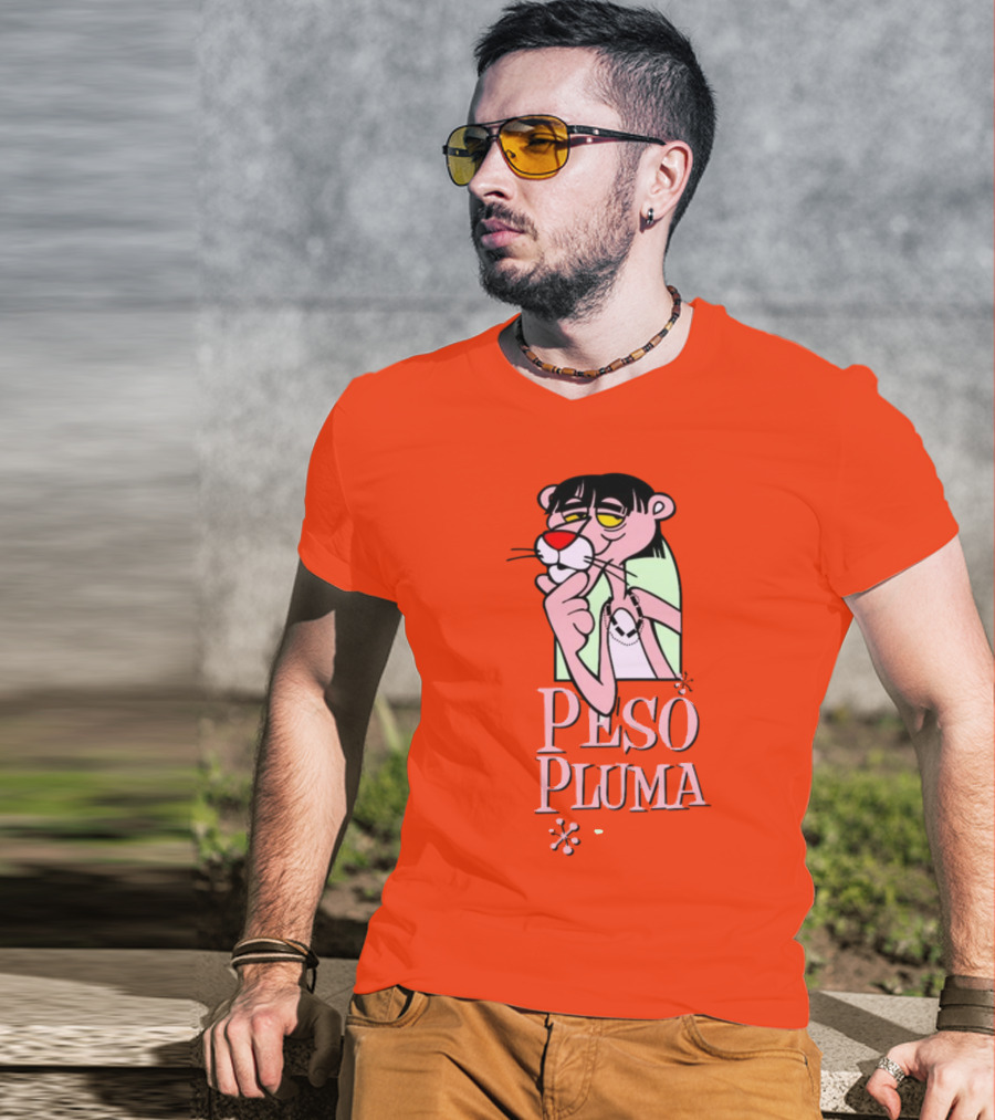 Peso Pluma July 19-20 23 Inglewood Calif Pink Panther T-Shirt