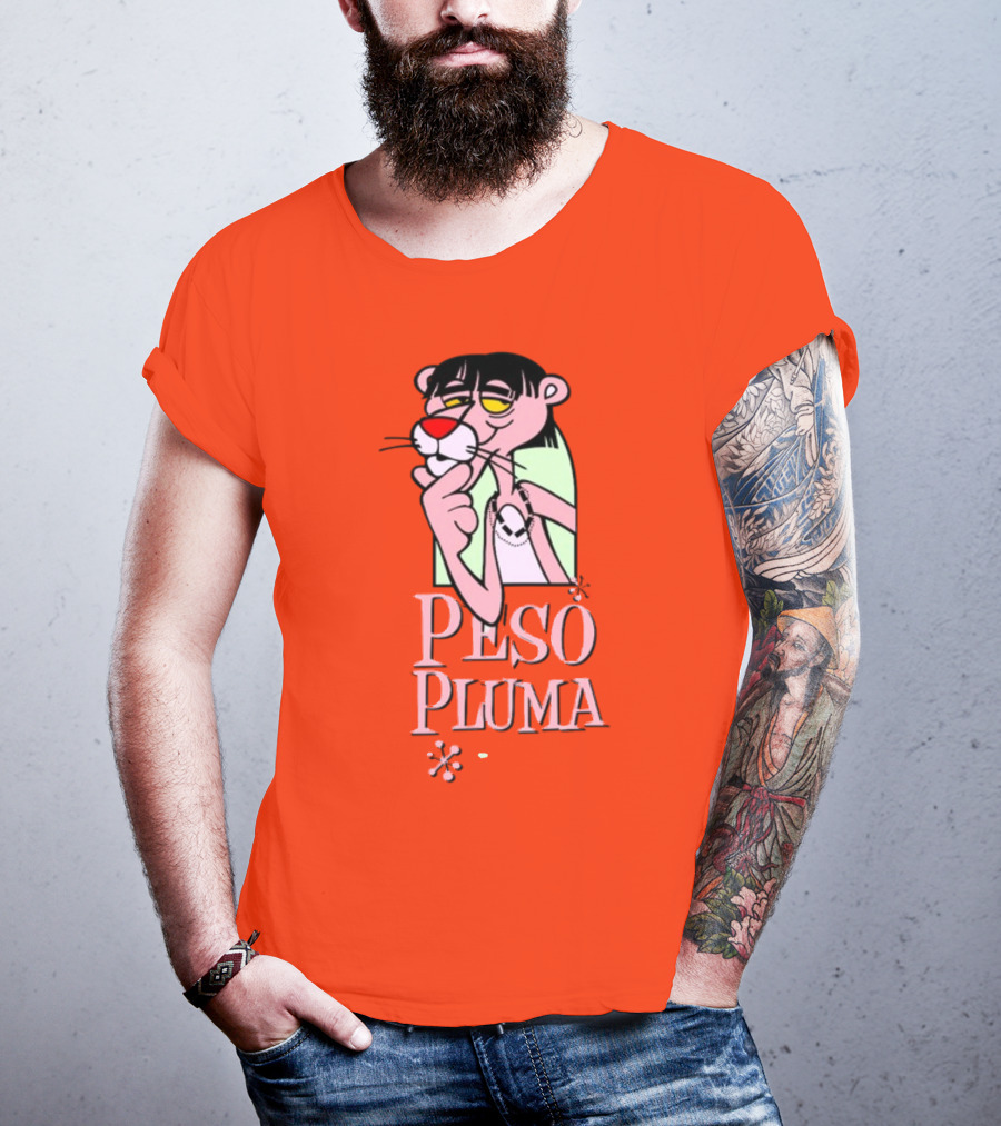 Peso Pluma July 19-20 23 Inglewood Calif Pink Panther T-Shirt