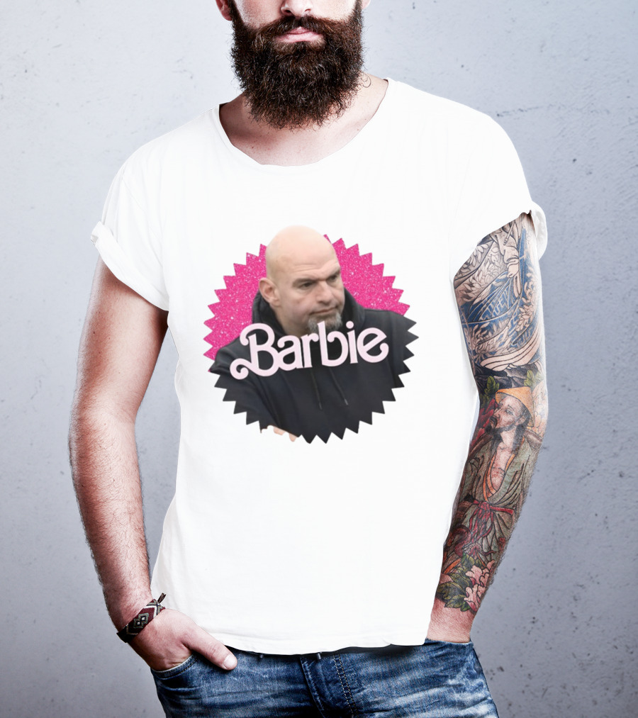 Barbie John Fetterman Hoodie Sparkle Starburst T-Shirt