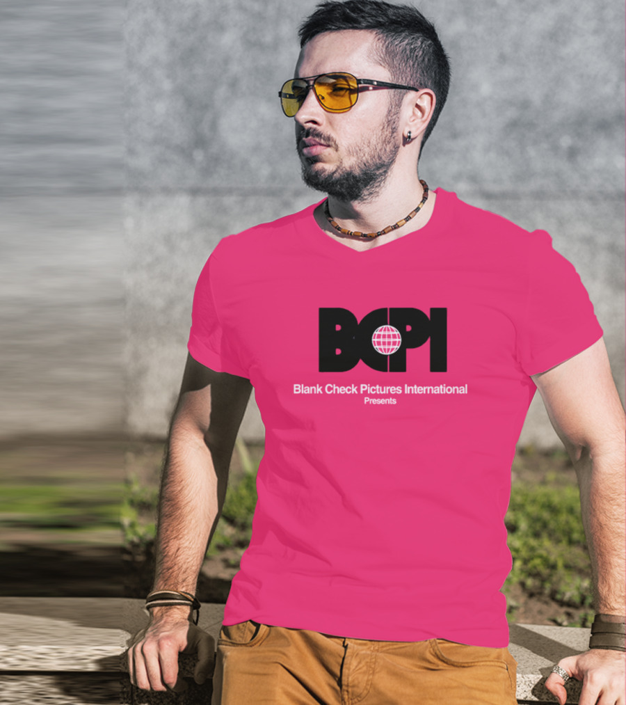 BCPI Blank Check Pictures International Presents 1970's T-Shirt