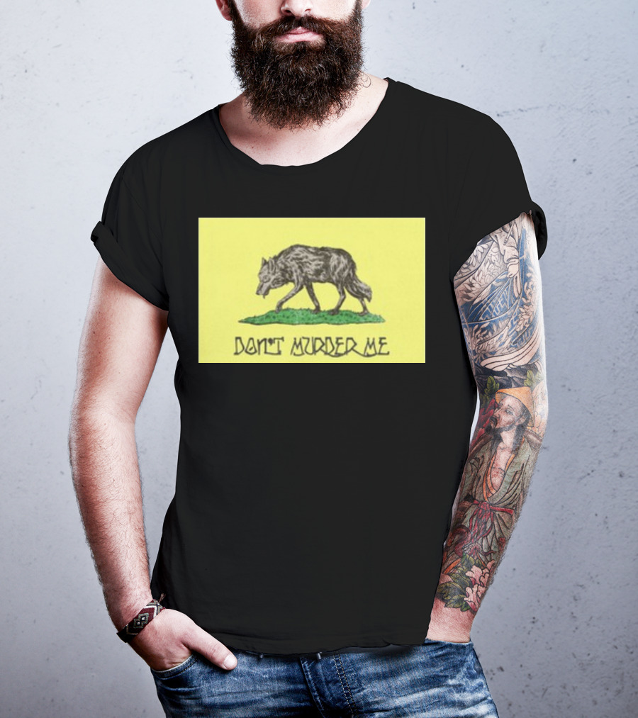 Gratefuldead Don't Murder Me Wolf T-Shirt