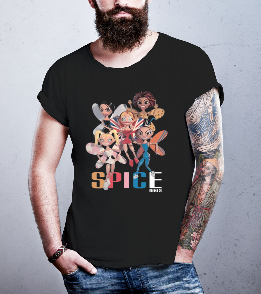 Thespicegirls Bat-Wing Fairies SPICE Girls T-Shirt
