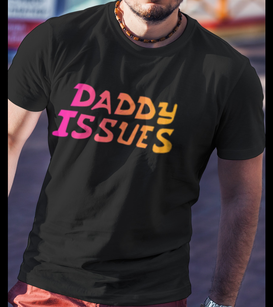 Clone High Season 2 Chris Miller Daddy Issues Vibrant Text T-Shirt