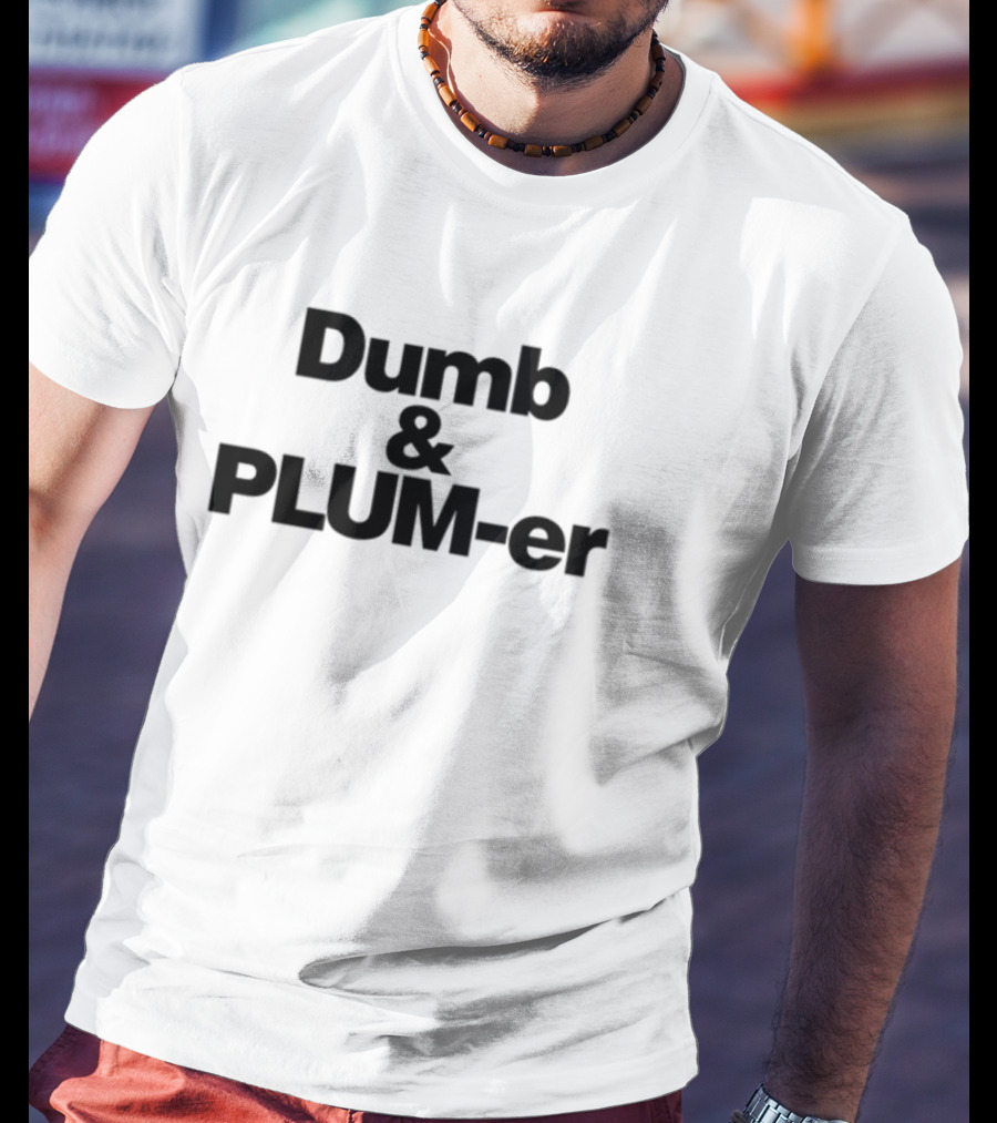 Super Dumb And PLUM-er Retro Game T-Shirt