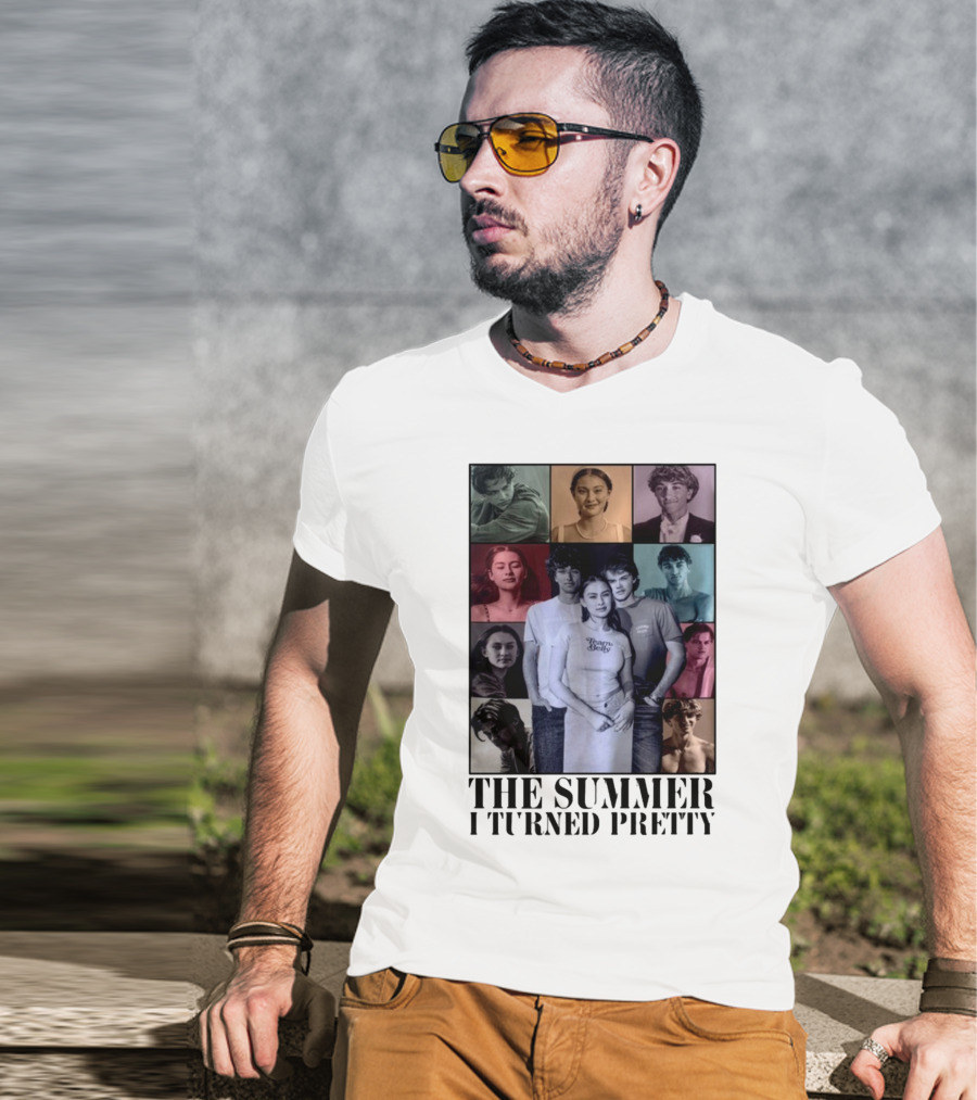 The Summer I Turned Pretty Character Photo Collage T-Shirt